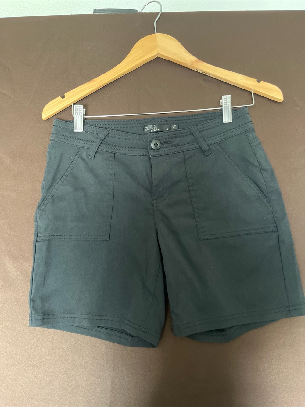 Prana Black Women's Bermuda Shorts